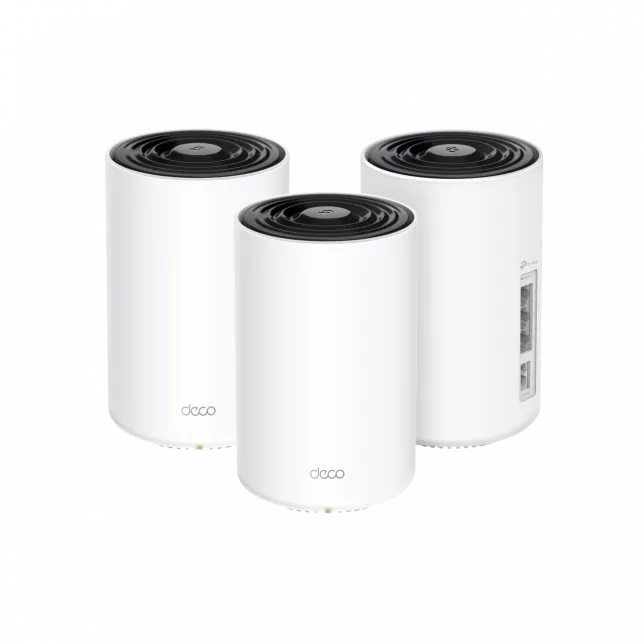 Система WiFi-Mesh TP-LINK Deco PX10 AX1500, 3xGE LAN/WAN, 3 мод, Powerline AV1000