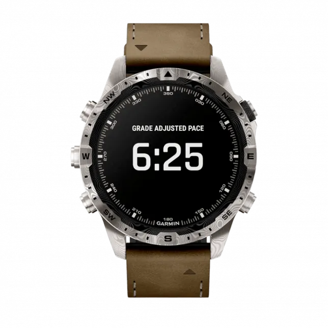Смарт-годинник Garmin MARQ Adventurer (Gen 2) Damascus Steel Edition