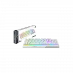 Геймерська клавіатура MSI Vigor GK30 WHITE UA, білий