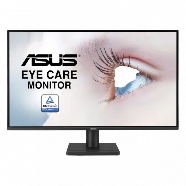 Монітор Asus 27" VA27AQ D-Sub, HDMI, DP, MM, IPS, 2560x1440, 75Hz, 1ms, sRGB 99%, AdaptiveSync