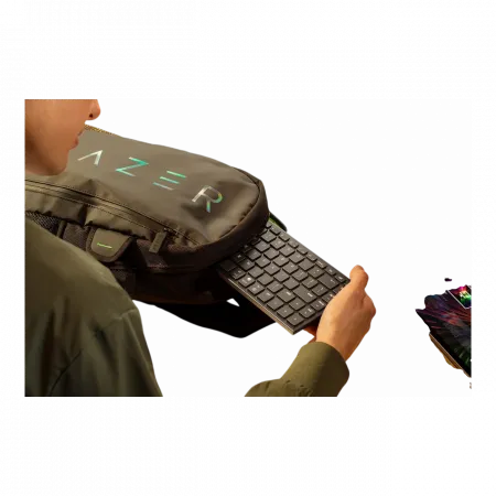 Клавіатура Razer Joro Ultra Low-Profile, 86key, BT, EN, RGB, чорний