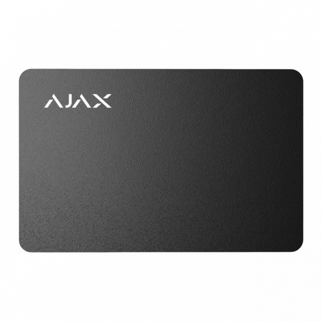 Картка Ajax Pass 1шт, Jeweller, безконтактна, чорний