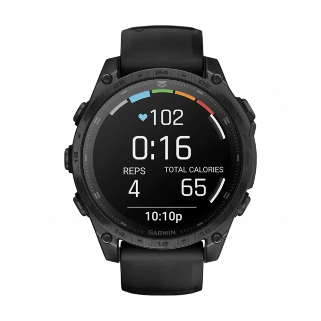Смарт-годинник Garmin Tactix 8 47 мм AMOLED З балістичним калькулятором Applied Ballistics Ultralightght