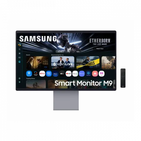 Монітор Samsung 32"S32FM902 HDMI, USB, Bluetooth, MM, OLED, 3840x2160, 165Hz, 0.03ms, HDR10+