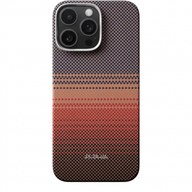 Чохол Pitaka Tactile Woven Sunset PitaTap для iPhone 16 Pro Max