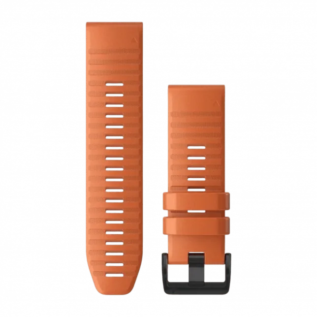 Ремінець QuickFit 26 мм, Ember Orange помаранчевий силіконовий