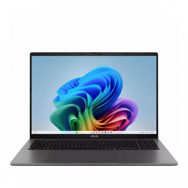 Ноутбук ASUS Vivobook S16 S3607QA-SH042W 16" WUXGA OLED, Qualcomm X X1 26 100, 16GB, F512GB, UMA, Win11, Сірий