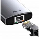Перехідник Baseus HUB 8-in-1 Type-C Space Gray