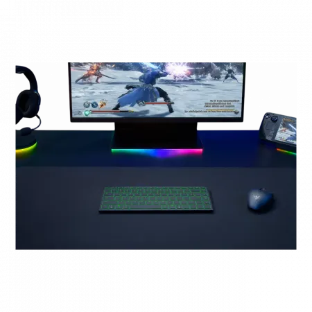 Клавіатура Razer Joro Ultra Low-Profile, 86key, BT, EN, RGB, чорний