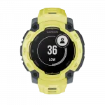 Смарт-годинник Garmin Instinct E 45 мм Electric Lime жовтий з Electric Lime жовтим силіконовим ремінцем