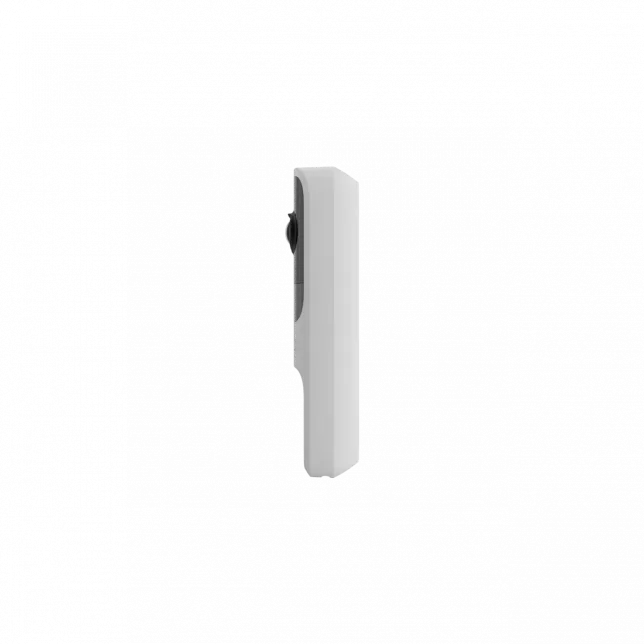 Відеодзвінок Ajax Doorbell, універсальне встановлення, 4 мп, 155° вертикальний 90° горизонтальний, іч 6м, дальнісь виявлення руху 4м, штучний інтелект, wi-fi, білий