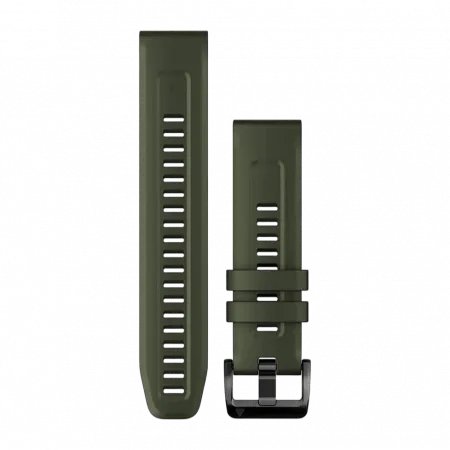 Ремінець QuickFit 22 мм, Moss хакі силіконовий