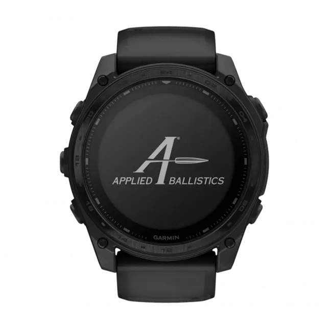 Смарт-годинник Garmin Tactix 8 51 мм Solar З сонячною підзарядкою та балістичним калькулятором Applied Ballistics Ultralight