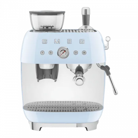 Кавомашина еспресо з кавомолкою Smeg (Blue)