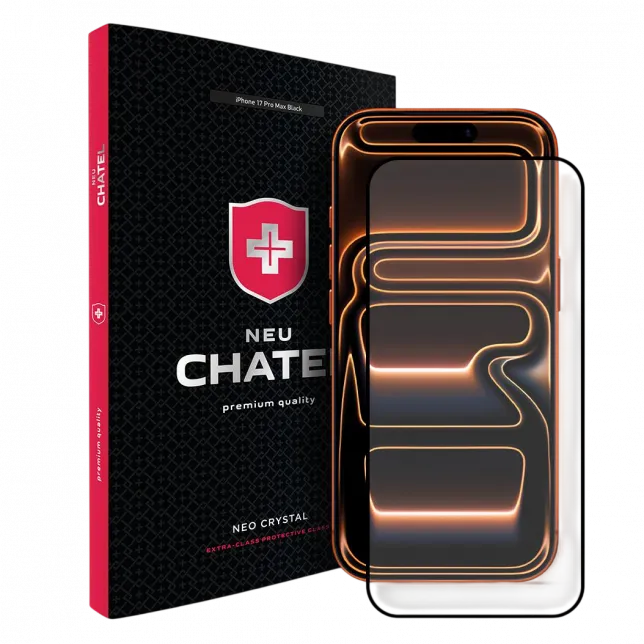 Захисне скло NEU Chatel Corning Gorilla Glass with Mesh для iPhone 17 Pro Max 