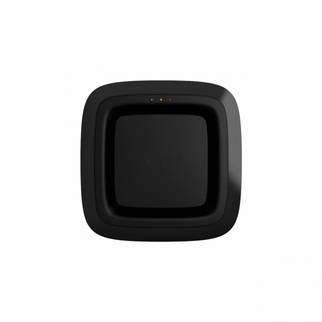 Датчик пожежний звуковий Ajax EN54 FireProtect Sounder black, Jeweller, EN54, бездротовий, чорний