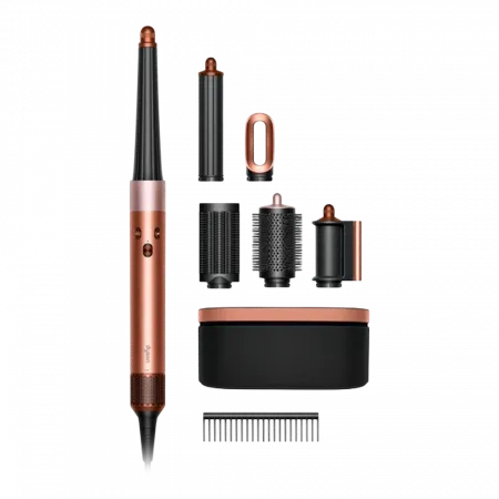 Стайлер для прямого та хвилястого волосся Dyson Airwrap i.d. (Amber Silk)