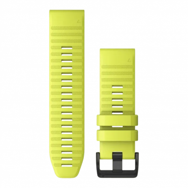Ремінець QuickFit 26 мм, Amp Yellow жовтий силіконовий
