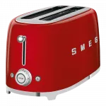 Тостер Smeg на 4 скибочки (Red)