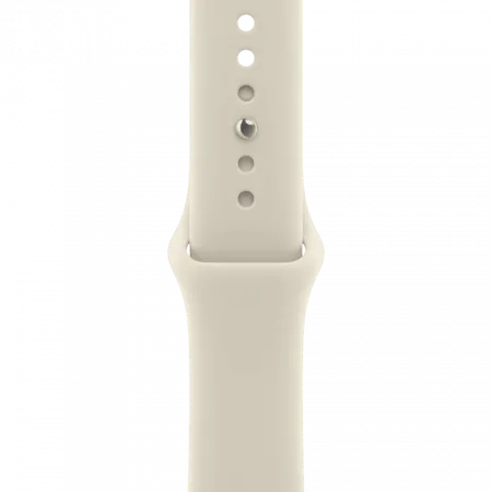 Apple Watch Series 12 GPS 42mm Light Gold Aluminum Case with Sand Sport Band M/L (MJEE4)
