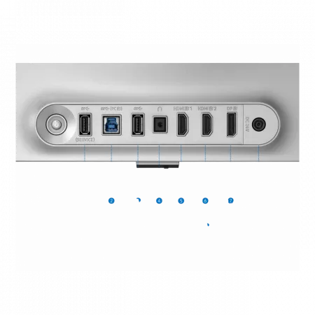 Монітор Samsung 32" Odyssey G81SF HDMI, DP, USB-C, Bluetooth, VA, 3840x2160, 240Hz, 0,03ms