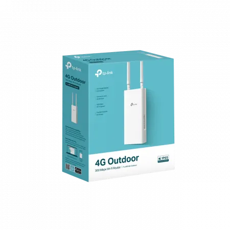 Зовнішній маршрутизатор TP-LINK TL-MR100 N300, 4G/LTE, 1xFE LAN/WAN