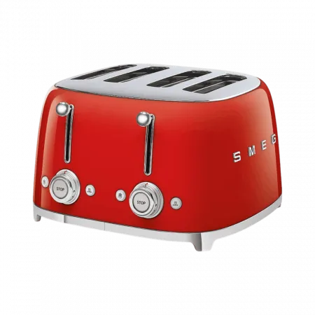 Тостер Smeg на 4 скибочки (Red)