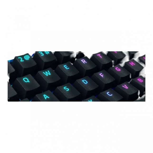 Клавіатура механічна Razer BlackWidow V4 X 110key, Green Switch, USB-A, EN/RU, RGB, чорний