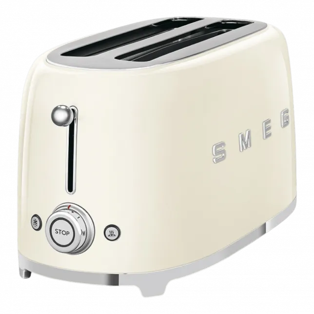 Тостер Smeg на 4 скибочки (Cream)