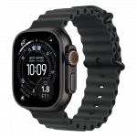 Apple Watch Ultra 3 GPS + LTE, 49mm Black Titanium Case with Black Ocean Band 