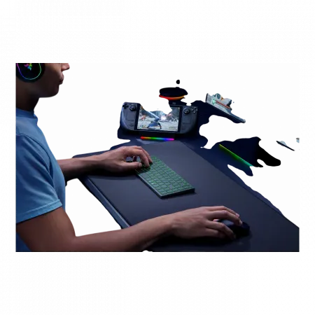 Клавіатура Razer Joro Ultra Low-Profile, 86key, BT, EN, RGB, чорний