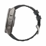 Смарт-годинник Garmin Fenix 9 Pro - inReach, 51мм Titanium з Graphite/Black темно-сірим/чорним силіконовим ремінцем