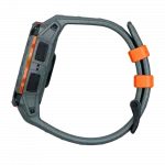 Смарт-годинник Garmin Instinct 3 45 мм, Solar Twilight сірий з Twilight сірим силіконовим ремінцем