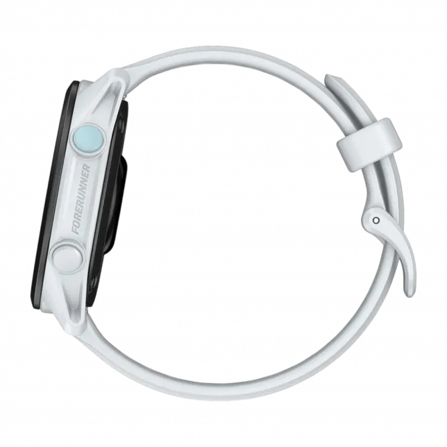 Смарт-годинник Garmin Forerunner 70 Whitestone з білим силіконовим ремінцем