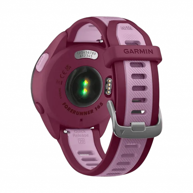 Смарт-годинник Garmin Forerunner 165 Music Berry/Lilac червоно-рожевий