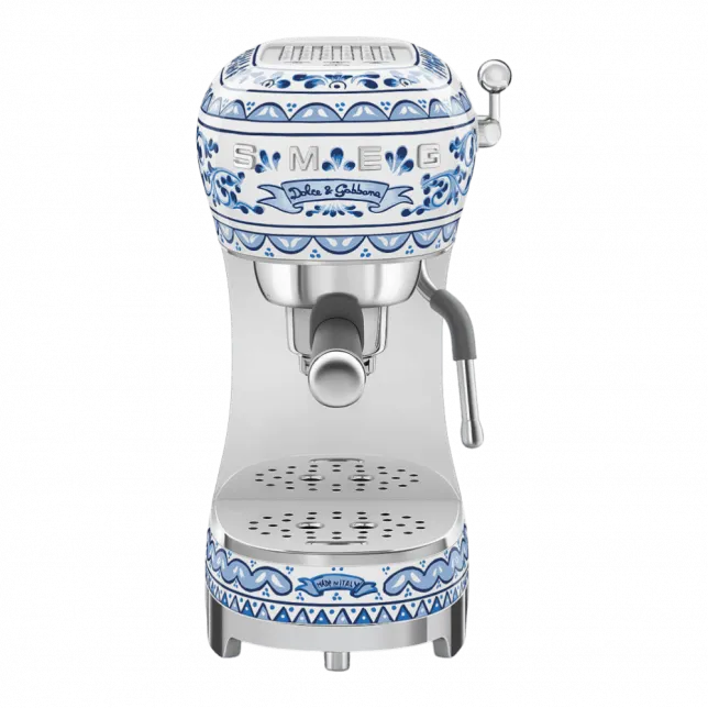 Кавоварка еспресо Smeg (Blu Mediterraneo)