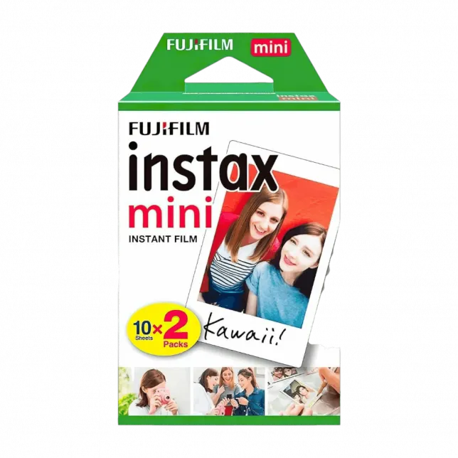 Фотопапір Fujifilm INSTAX MINI EU 2 GLOSSY (54х86мм 2х10шт)
