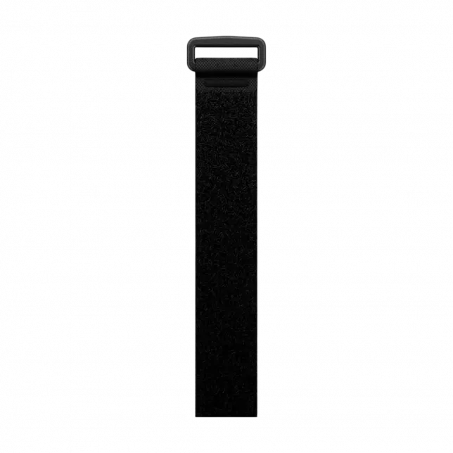 Ремінець 22 мм, Foretrex Black із застібкою-липучкою чорний нейлоновий