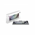 Клавіатура механічна MSI FORGE GK600 TKL W SKY UA 104key, mechanical Linear, USB-A, Wireless, Bluetooth, EN/UKR/RU, RGB, білий
