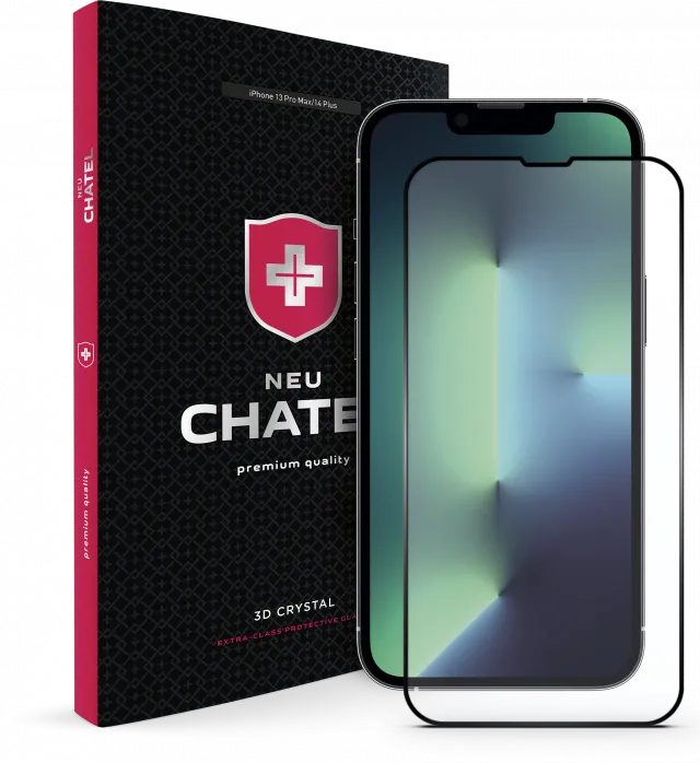 Захисне скло NEU Chatel Corning Gorilla Glass with Mesh для iPhone 14 Plus