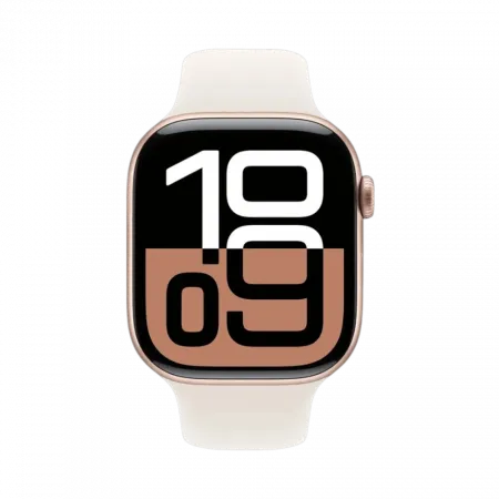 б/у Apple Watch Series 10 GPS 46mm Rose Gold Aluminum Case with Light Blush Sport Band - M/L