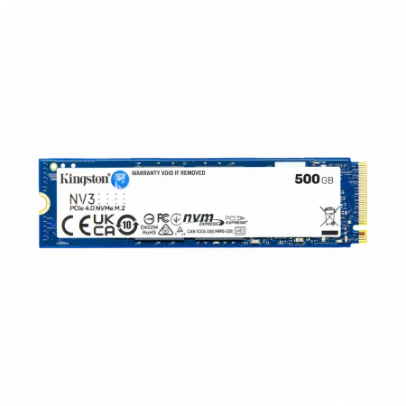 Накопичувач SSD Kingston M.2  500GB PCIe 4.0 NV3
