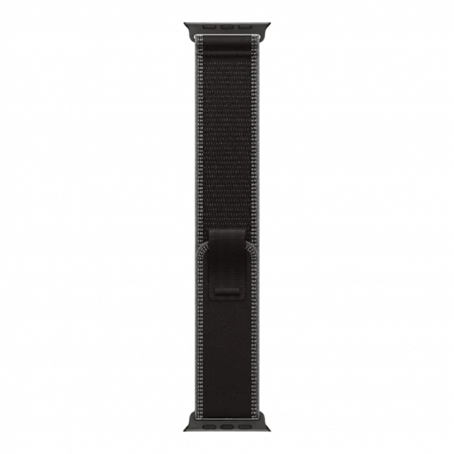 Apple Watch Ultra 3 GPS + LTE, 49mm Black Titanium Case with Black/Charcoal Trail Loop - S/M