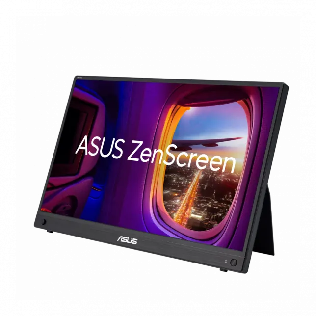 Монітор портативний Asus 15.6" ZenScreen MB16AHG mHDMI, 2xUSB-C, IPS, 144Hz, 3ms, FreeSync