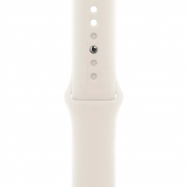 Apple Watch SE 3 GPS 44mm Starlight Aluminum Case with Starlight Sport Band (S/M)