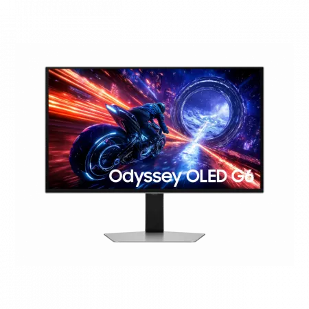 Монітор Samsung 27" Odyssey OLED G6 G60SF HDMI, DP, USB, MM, OLED, 2560x1440, 500Hz, 0,3ms