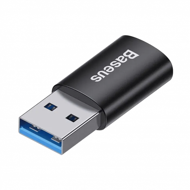 Перехідник OTG Baseus USB to Type-C Black