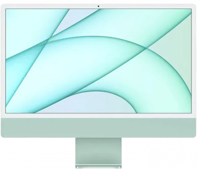 б/у Apple iMac 24 with Retina 4.5K, Apple M1, 512GB, 8 CPU / 8 GPU, 8GB RAM, Green (2021)