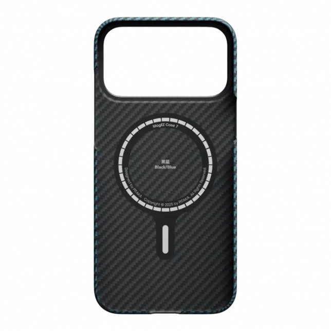 Чохол Pitaka Ultra-Slim Twill Blue/Grey для iPhone 17 Pro Max
