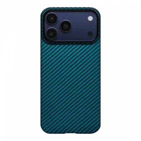 Чохол Pitaka Ultra-Slim Twill Blue/Grey для iPhone 17 Pro